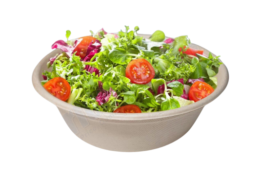 40 oz, 7.9' x 3' Round Pulp Container - 500pcs