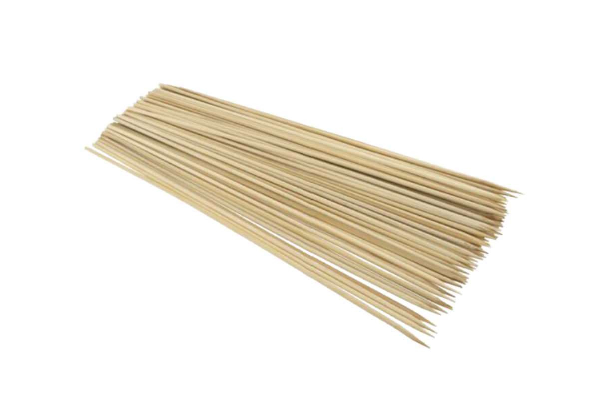 6" Bamboo Skewers - 100 pcs x 96/cs