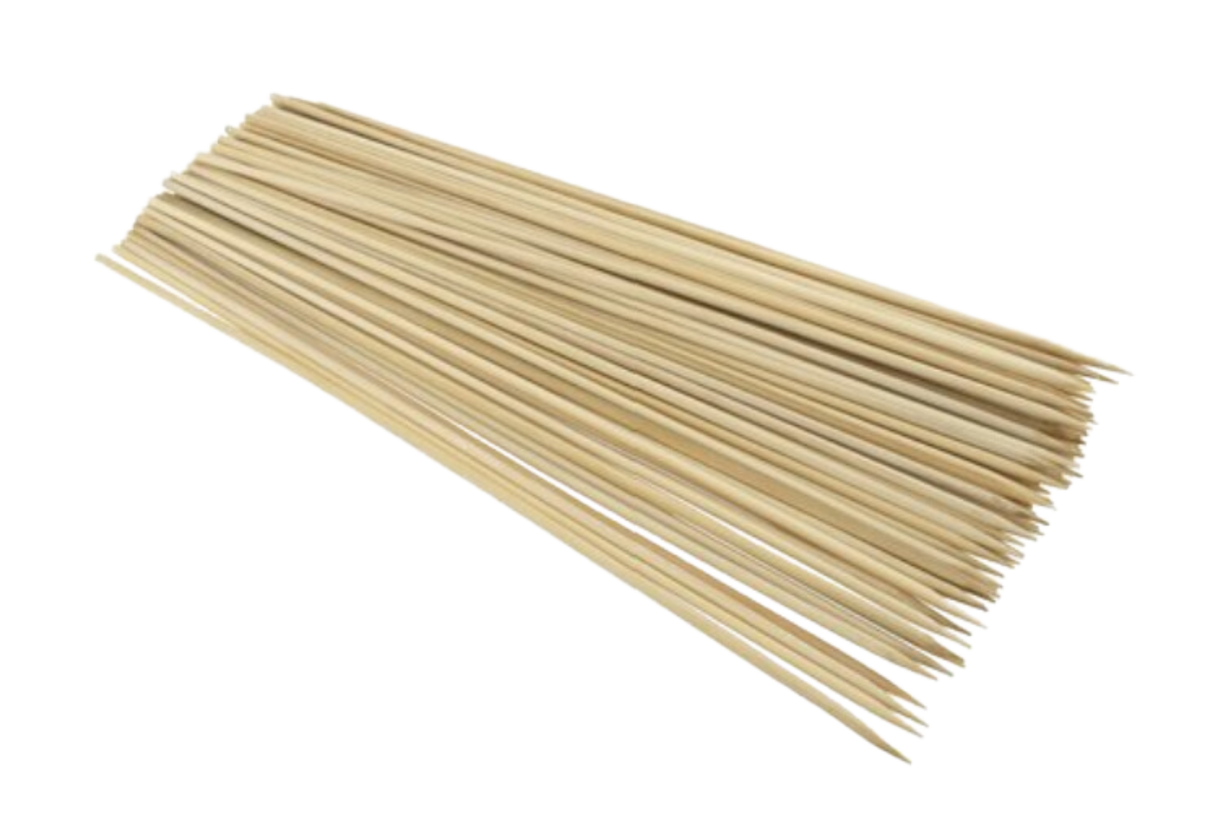 9" Bamboo Skewers - 100 pcs x 100/cs