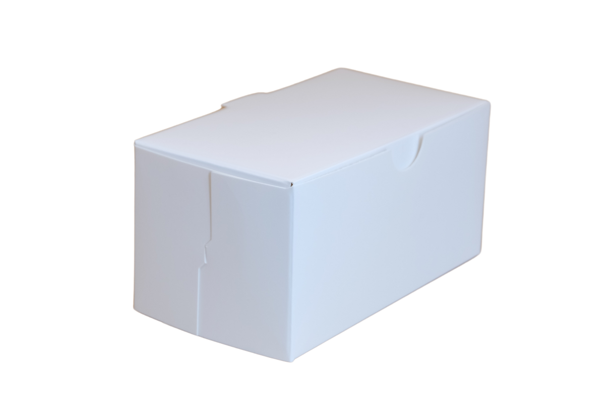 8" x 4" x 3.5" White Cake Box - 240pcs