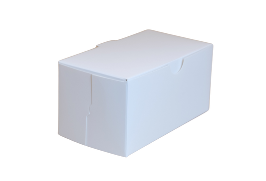 8" x 4" x 3.5" White Cake Box - 240pcs