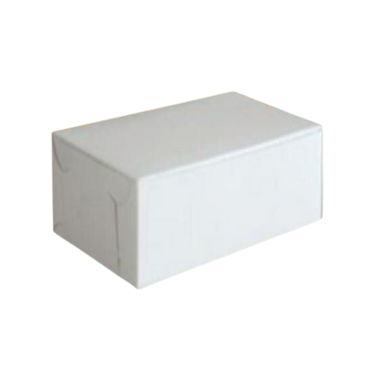 8" x 4" x 3.5" White Cake Box - 250/case