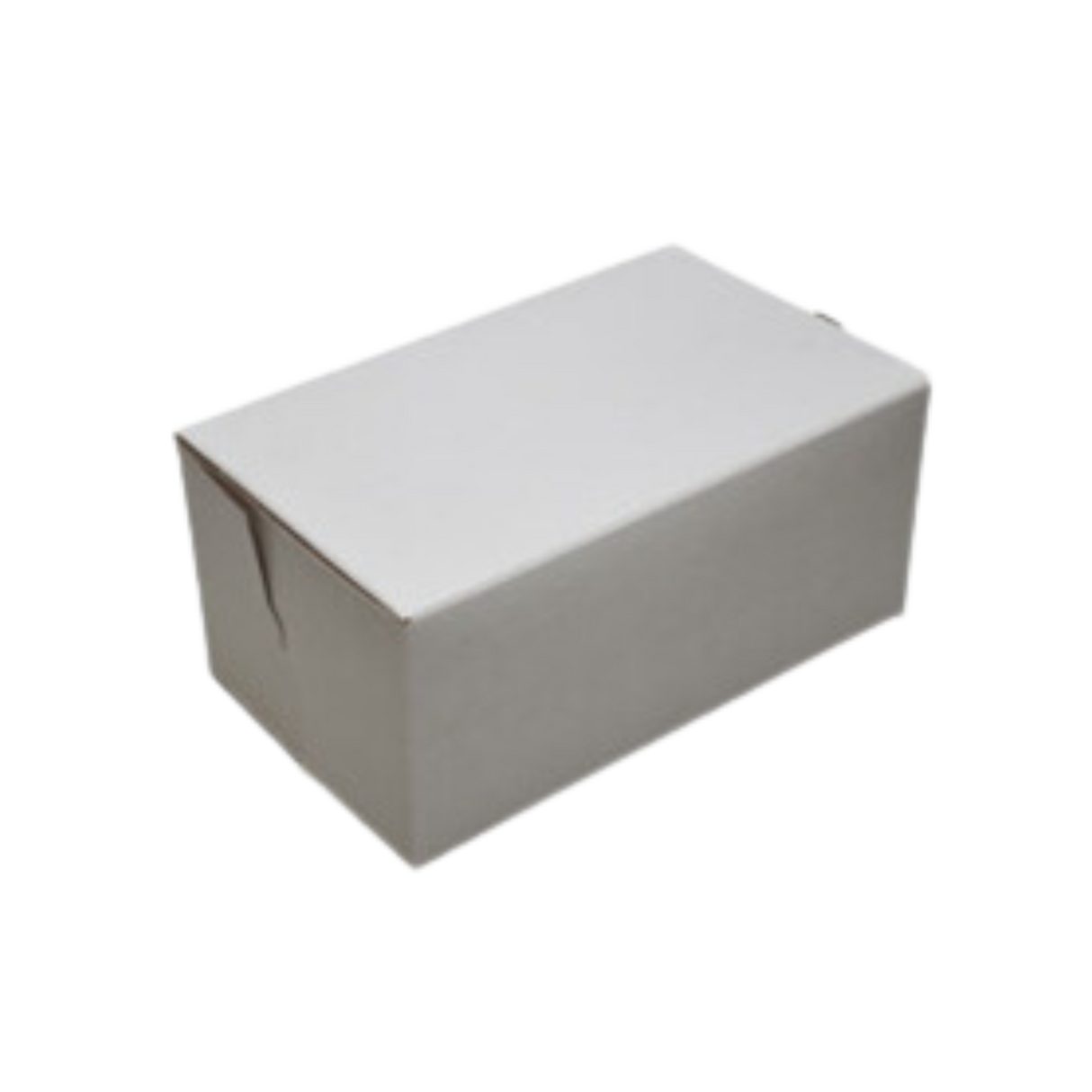 8" x 5.5" x 3.5" White Cake Box - 100 pcs
