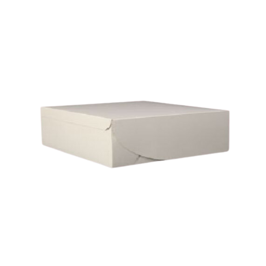 5.5" x 5.5" x 2.5" White Cake Box - 250/case