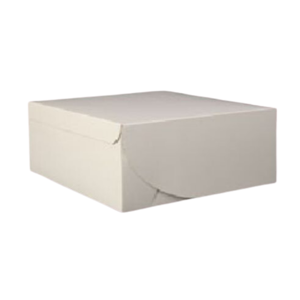 8" x 8" x 5" White Cake Box - 100/case