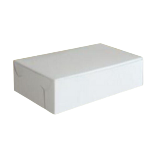 9" x 6" x 2.5" White Cake Box - 250/case