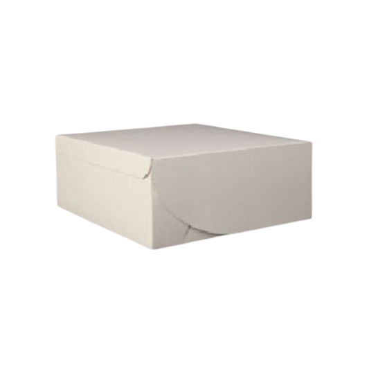 12" x 12" x 6"  White Cake Box - 50/case