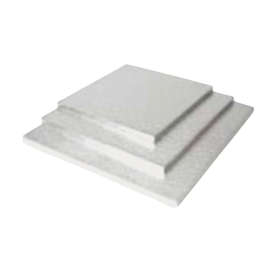 10" Square Foil Wrapped Cake Board - 24 pcs