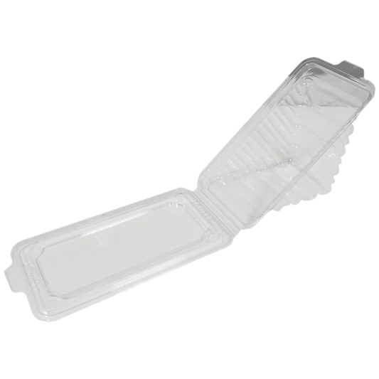 Hinged Narrow PET Sandwich Wedges - 300 pcs