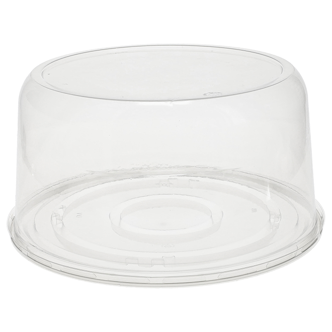 5" Clear PET Cake Container - 100 sets
