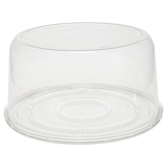 5" Clear PET Cake Container - 100 sets