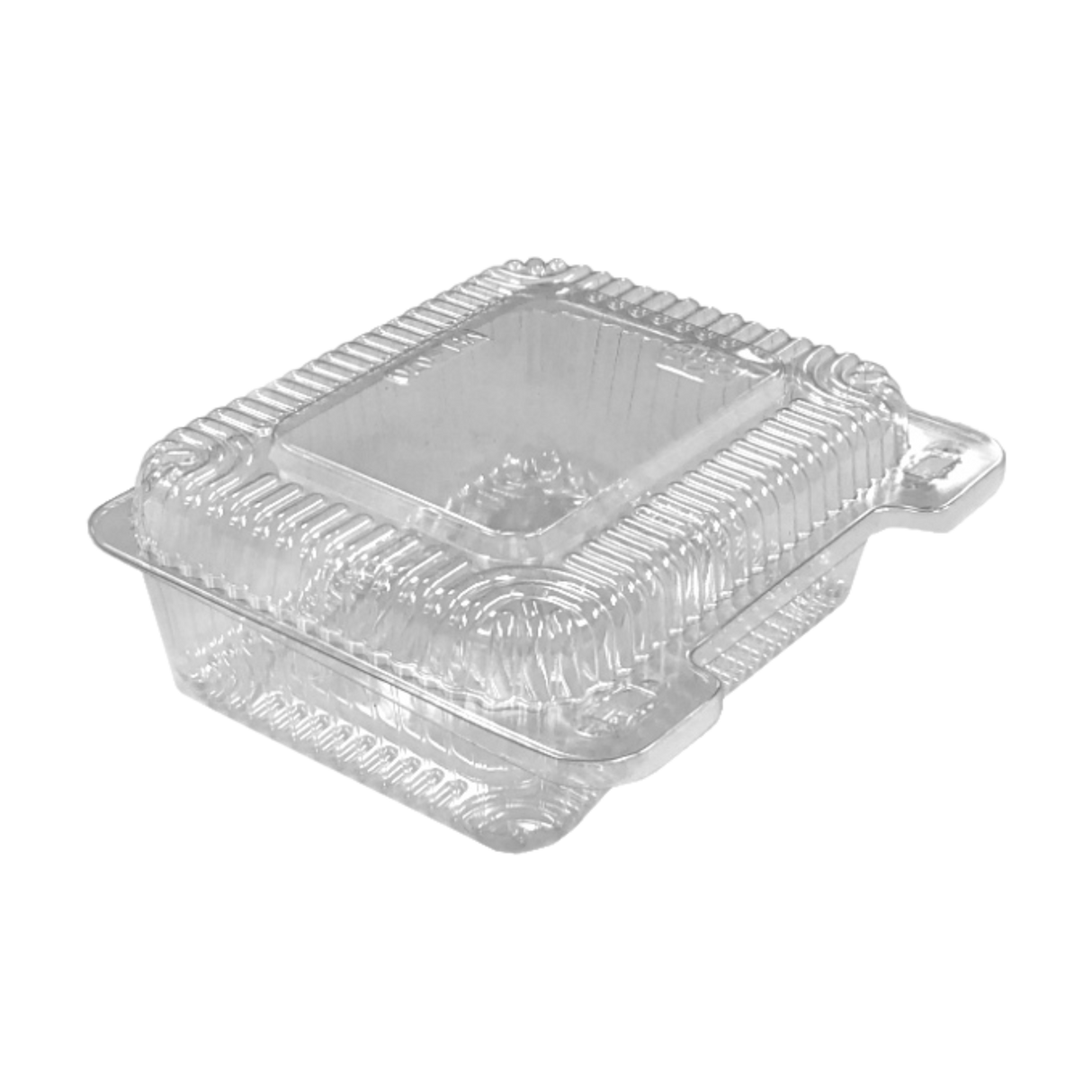 7" x 5" x 2" Clear Clamshell Plastic Container - 600pcs