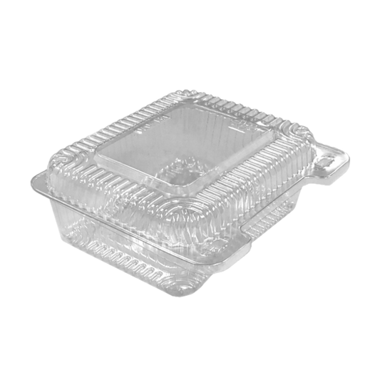 7" x 5" x 2" Clear Clamshell Plastic Container - 600pcs