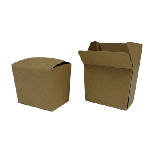 10oz White Paper Fry Boxes - 500pcs
