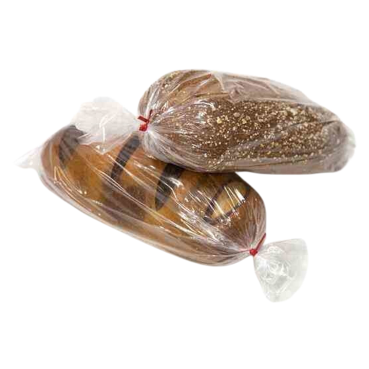 6lb Clear Side Gusseted Poly Bag - 500 pcs