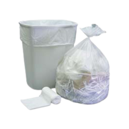 20" x 22" Regular Clear Garbage Bags - 500 pcs