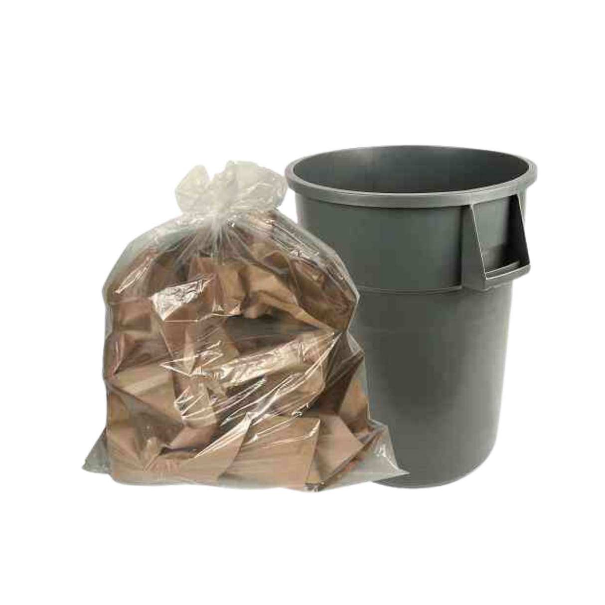 35" x 50" Strong Clear Garbage Bags - 200 pcs