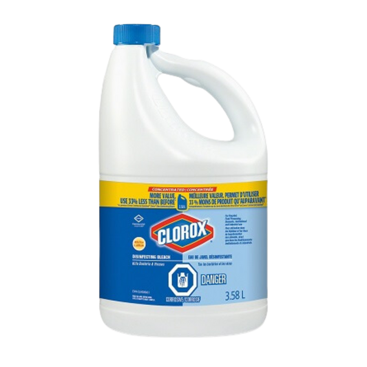 8.25%, Concentrated Bleach - 3.58L x 3