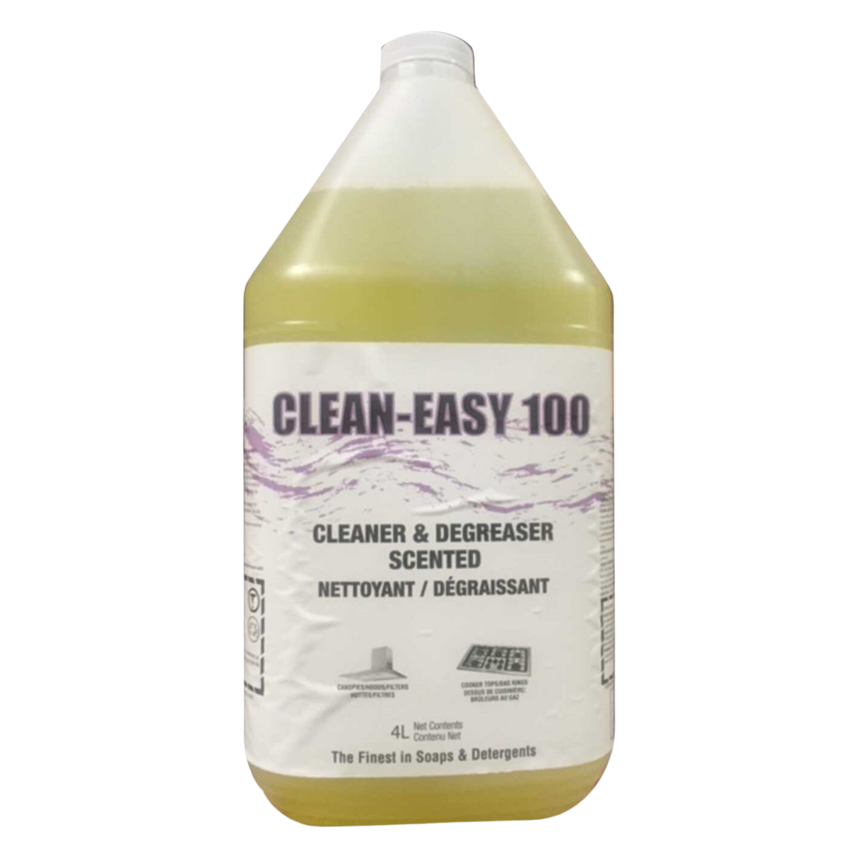Clean-Easy Degreaser for Cooktop and Hood - 4 x 4L