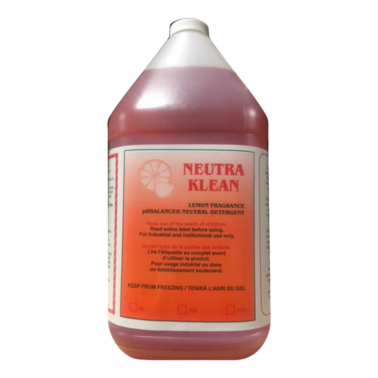 Neutra Klean Lemon Fragrance Floor Cleaner - 4 x 4L
