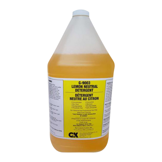 Lemon Neutral Detergent and Degreaser - 4 x 4L