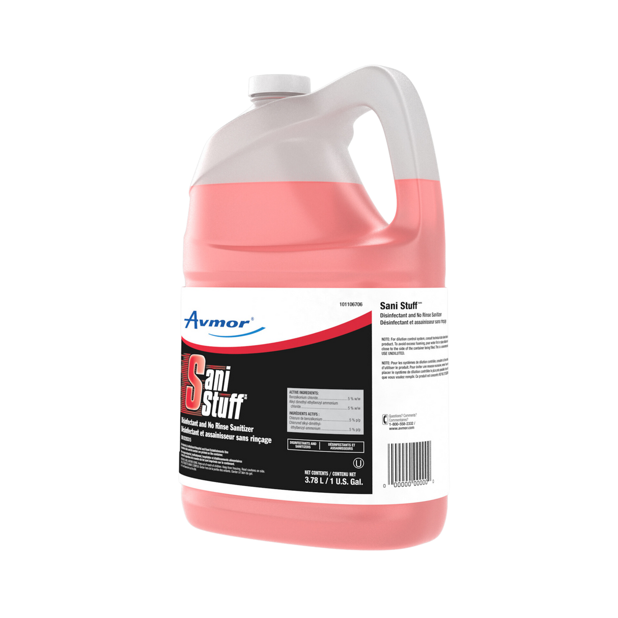 No Rinse Sanitizer & Quat Disinfectant - 3.78L x 2