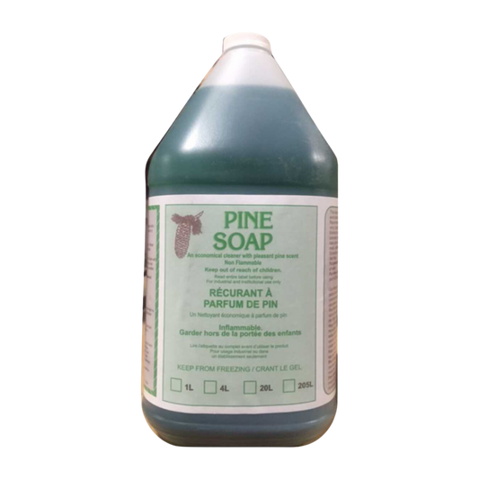 Abrasive Free Pine Soap - 4 x 4L
