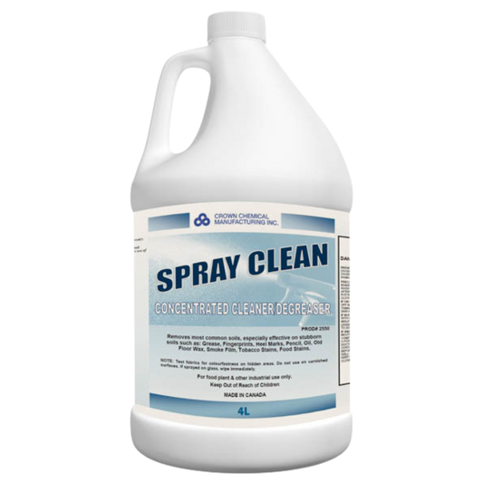 Concentrated Spray Cleaner - 4L x 4