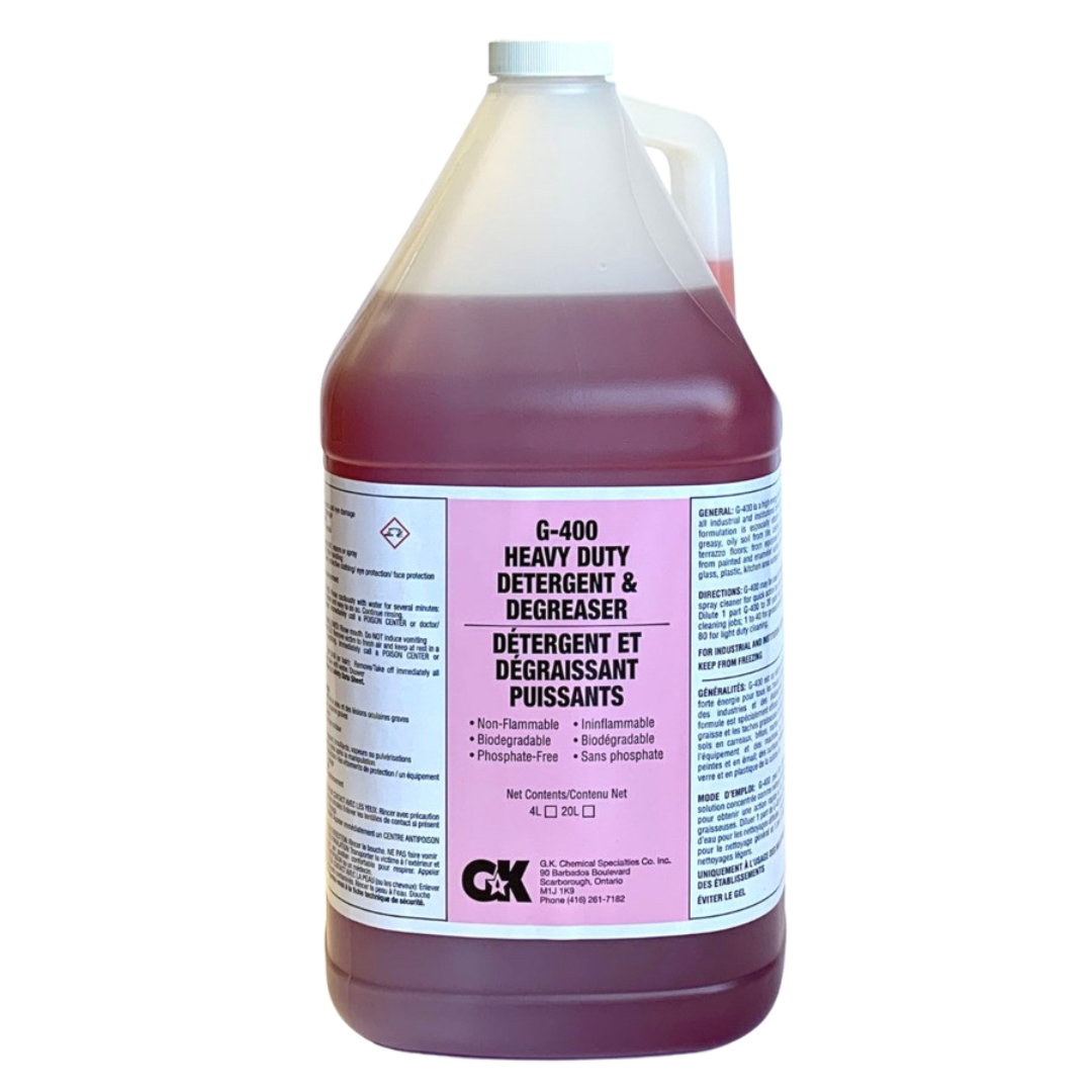 Heavy Duty Detergent & Degreaser - 4L x 4