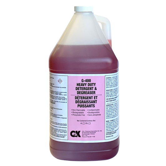Heavy Duty Detergent & Degreaser - 4L x 4
