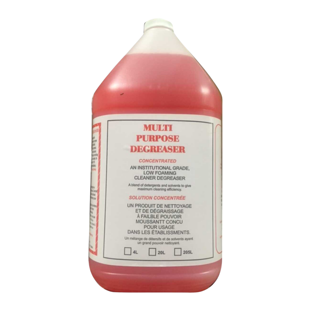 Insitutional Grade Multipurpose Degreaser