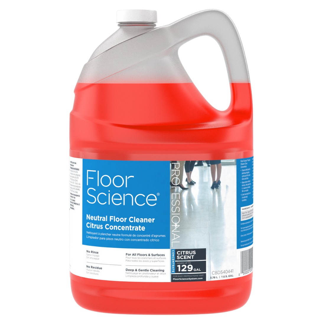 Floor Science Neutral Citrus Concentrate - 3.78L x 4