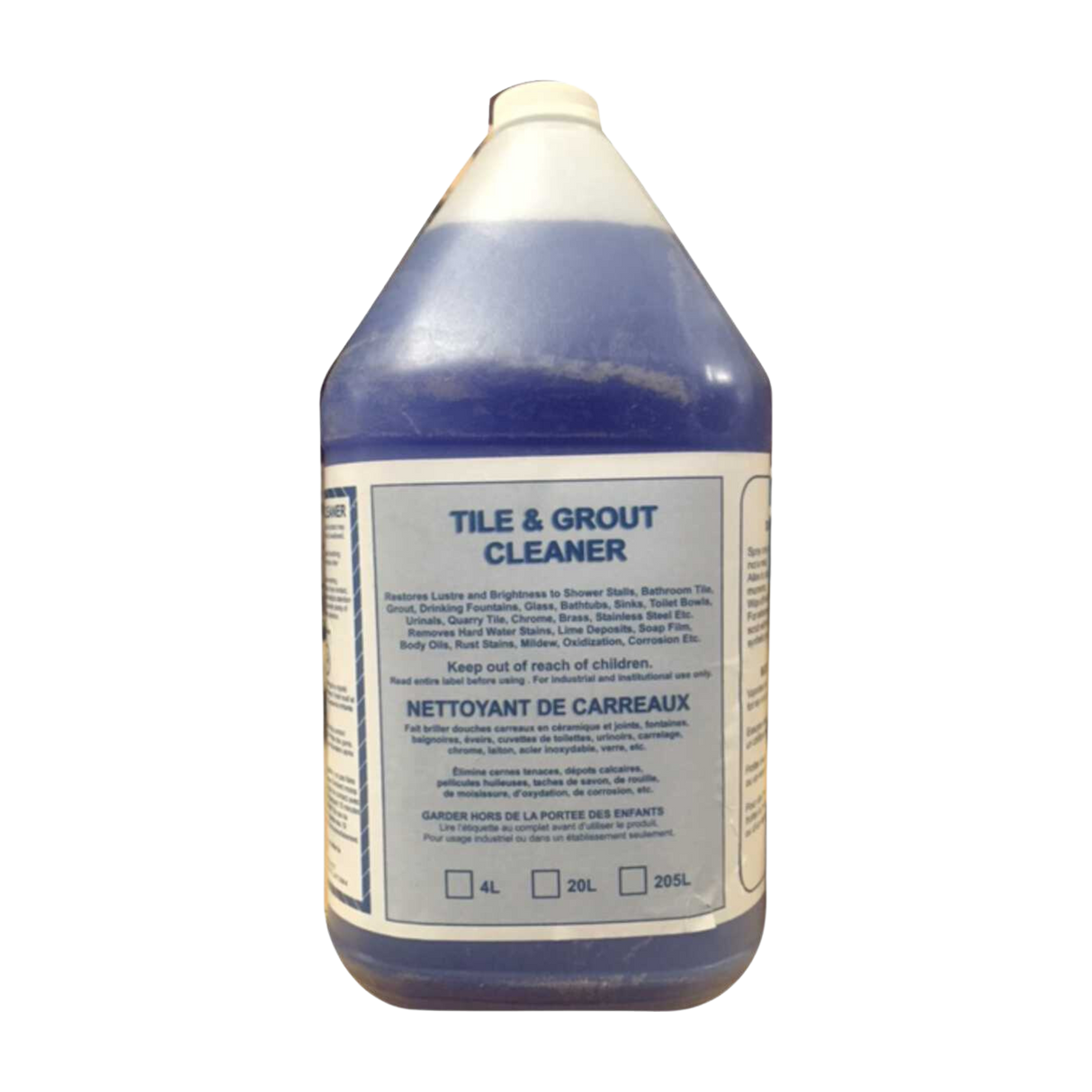 Multi-purpose Tile & Grout Cleaner - 4 x 4L