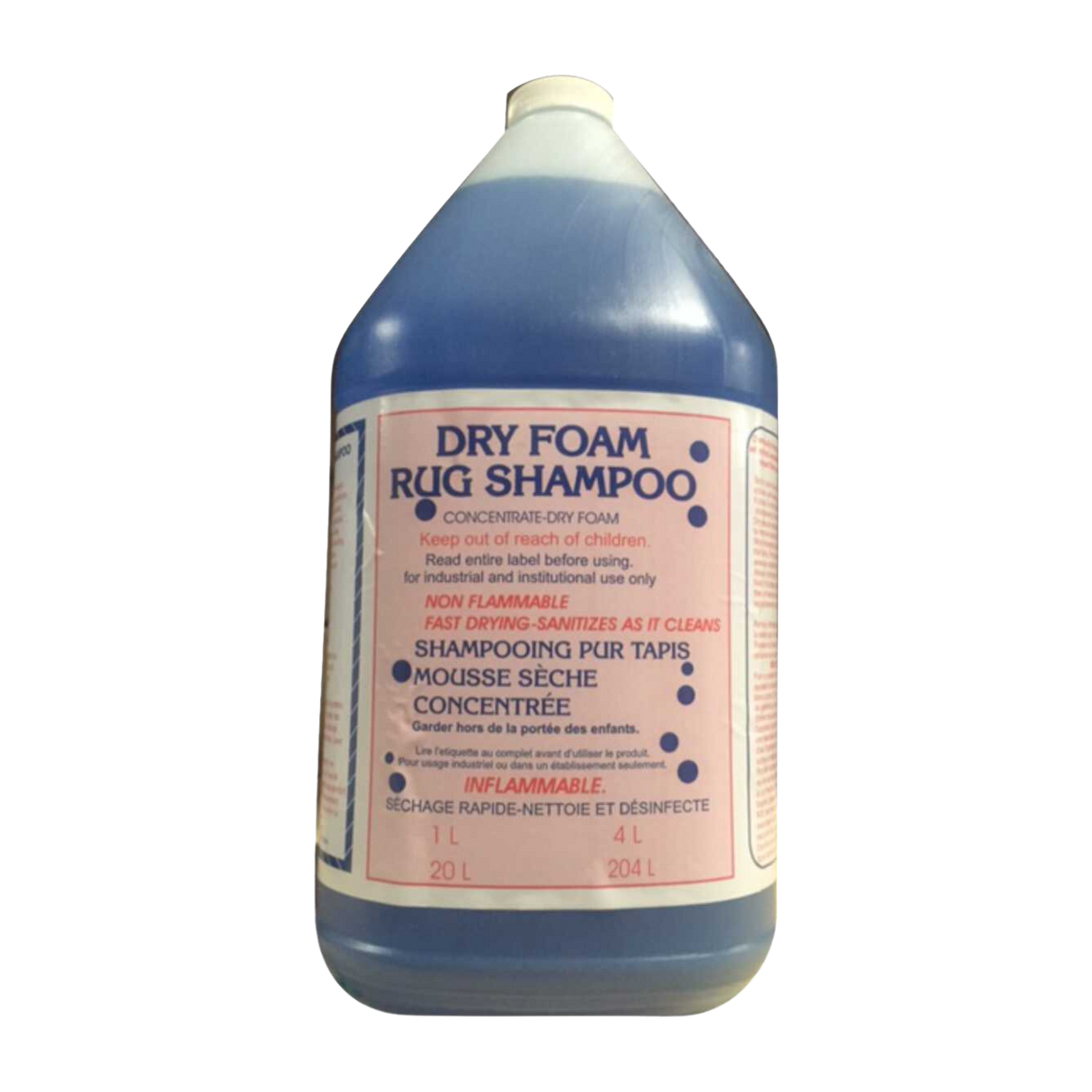 Dry Foam Rug Shampoo - 4 x 4L