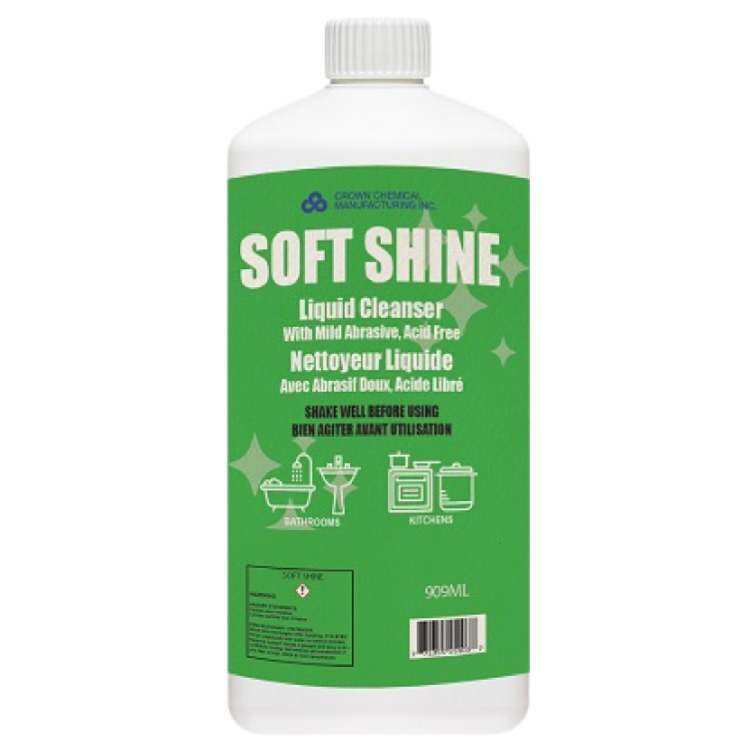 Soft Shine Liquid Cleaner with Soft Abrasives - 909ml
