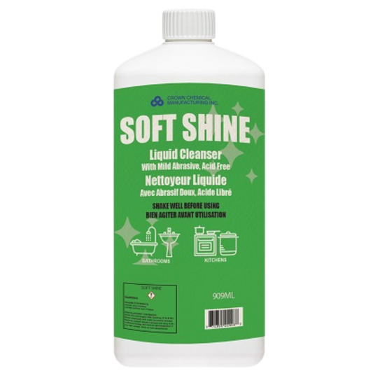 Soft Shine Liquid Cleaner with Soft Abrasives - 909ml