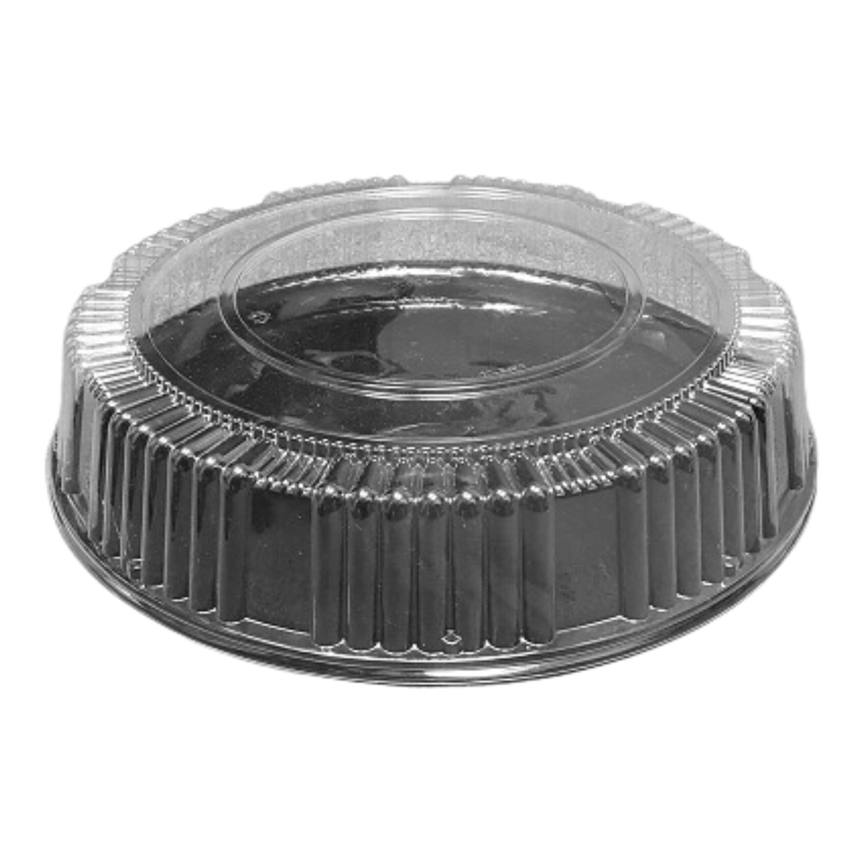 16" Round Plastic Catering Tray - 25 pcs