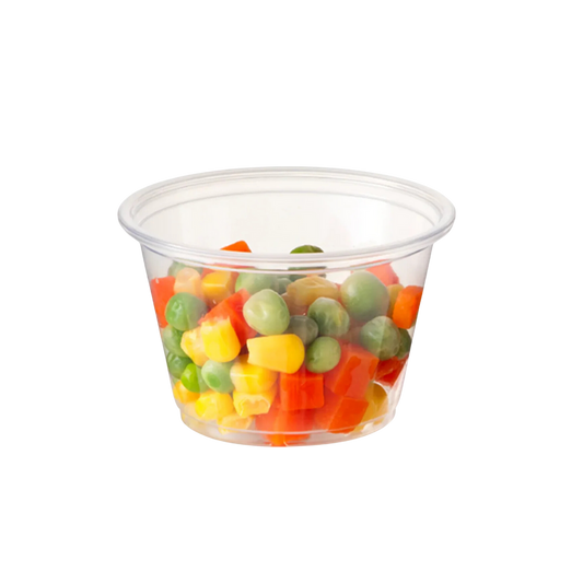 4 oz Clear Plastic Portion Cups - 2500pcs