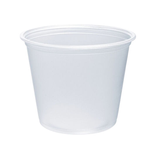 4oz Clear Plastic Portion Cups - 2500 pcs