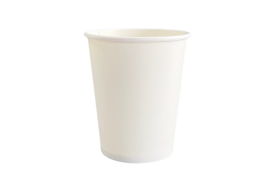 8oz White Paper Hot Cups - 1000 pcs