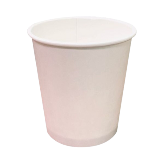 10 oz White Paper Hot Cup - 50x20/cs