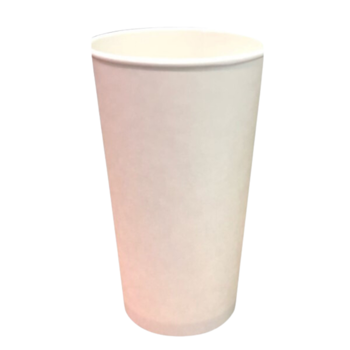 20 oz White Paper Hot Cup - 500 pcs