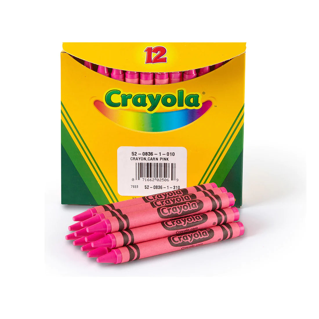 Crayola Bulk Crayons, Pink, 12 Count