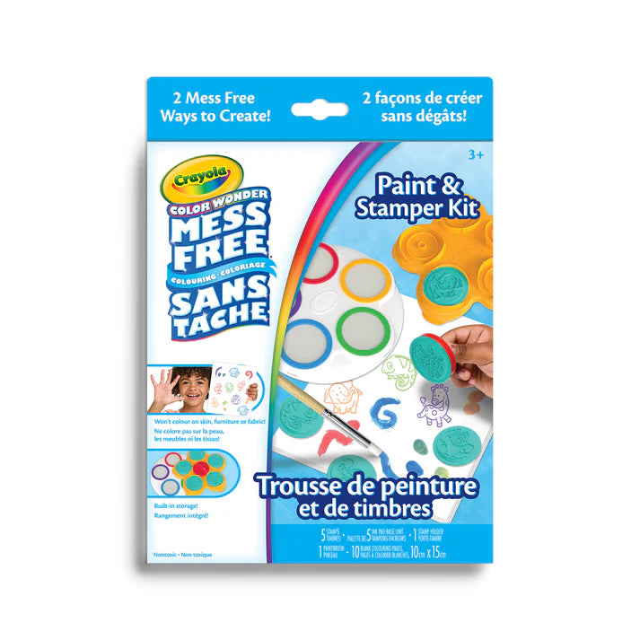 Crayola Color Wonder Mess - Free Paint & Stamper Kit
