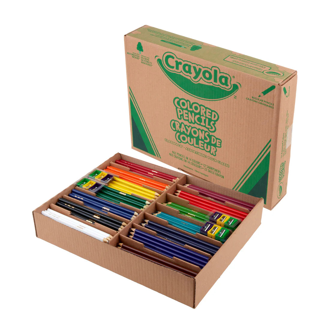 Crayola Coloured Pencils Classpack, 462 Count