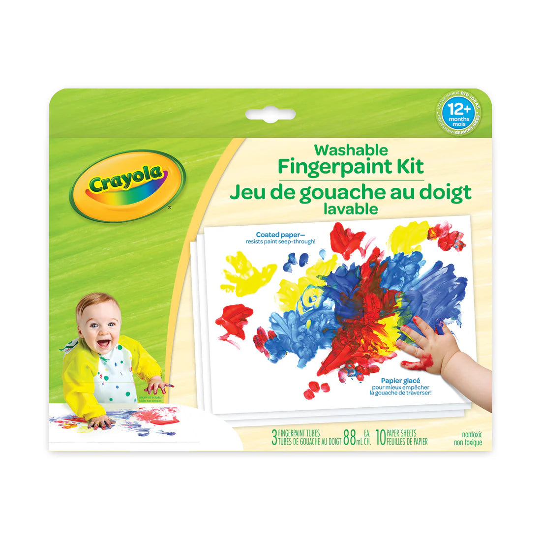 Crayola Washable Fingerpaint Kit