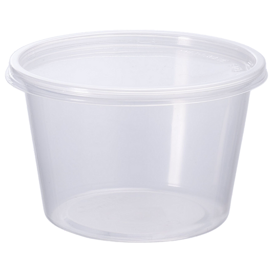 16oz Heavy Deli Container Combo - 240 Sets