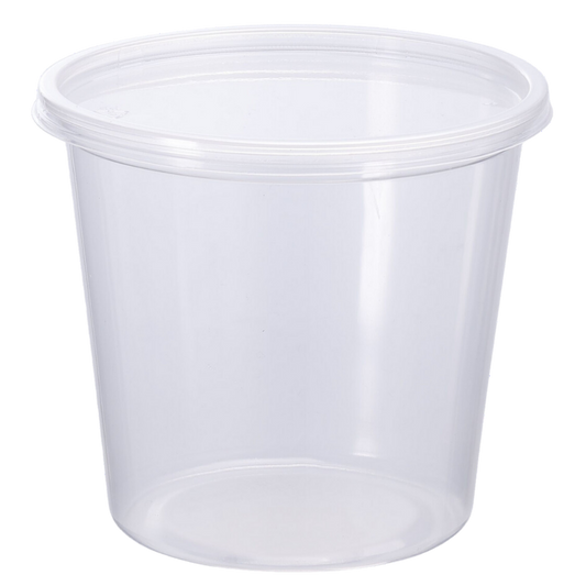 24oz Heavy Deli Container Combo - 240 Sets