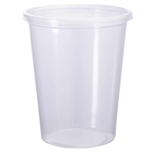 32 oz Heavy Deli Container Combo - 240 Sets