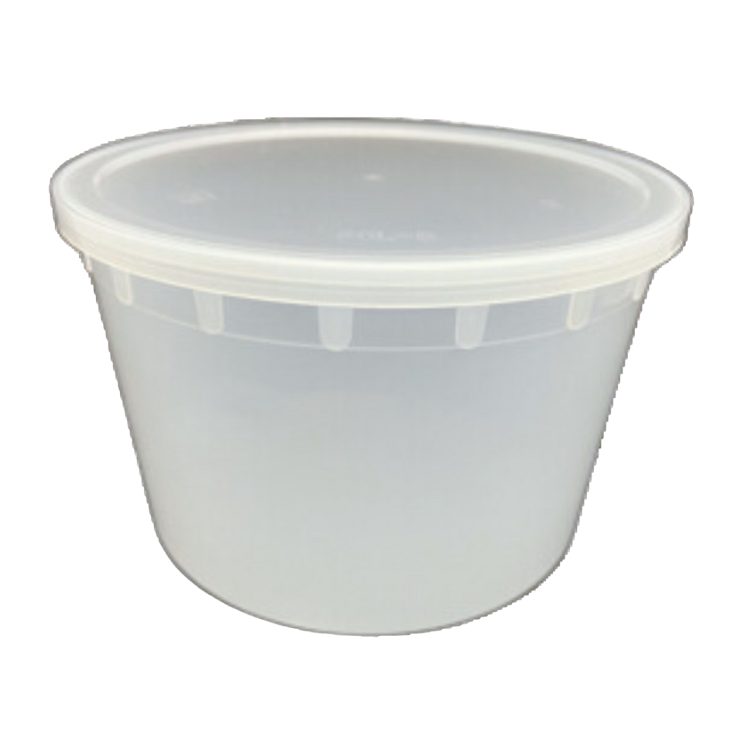 64oz Heavy Combo Deli Containers - 120 sets